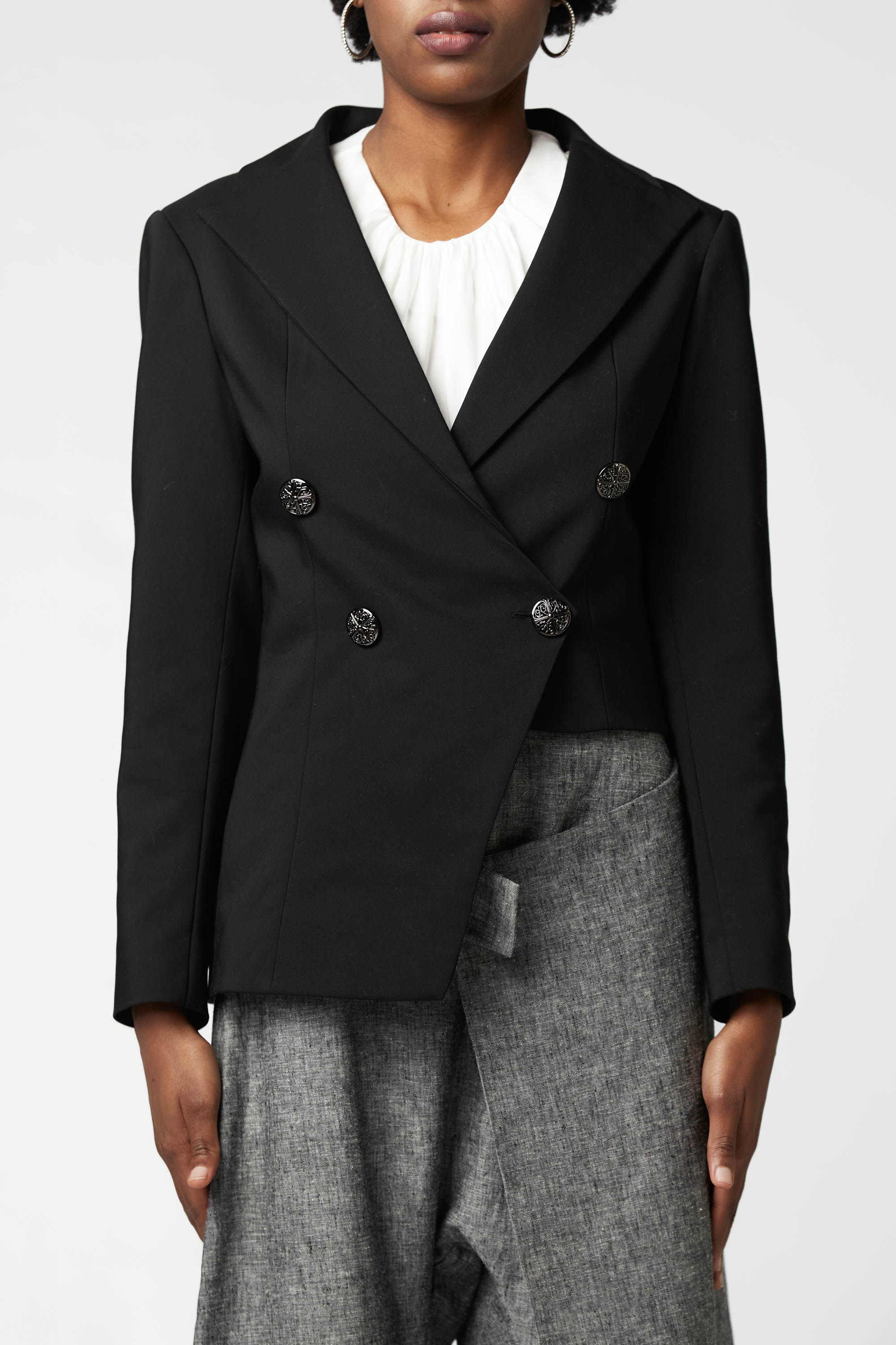 Sacou bird of paradise detaliu argintiu