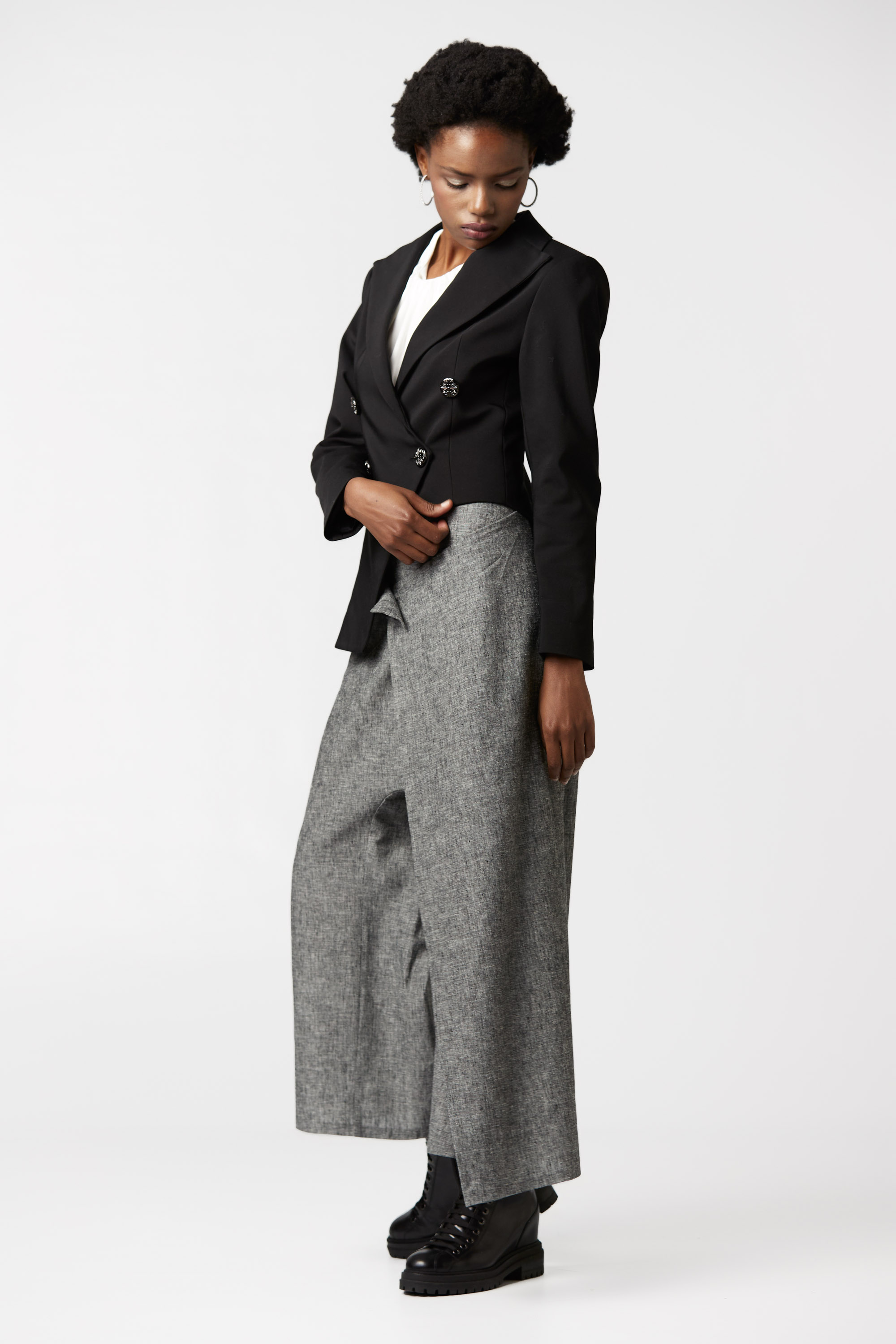 Sacou bird of paradise detaliu argintiu