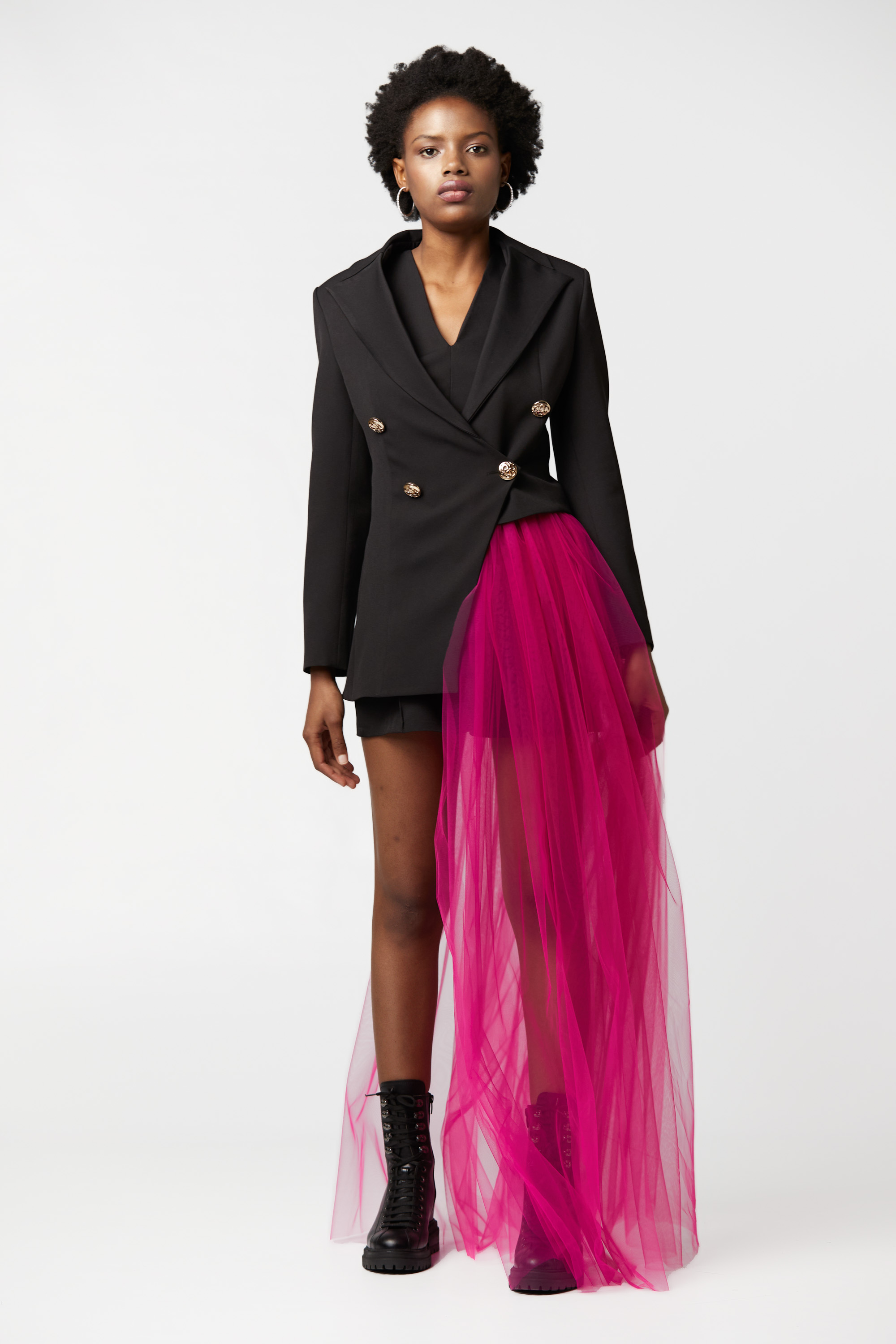 Sacou bird of paradise detaliu auriu